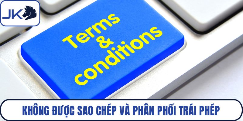 Không được sao chép và phân phối trái phép